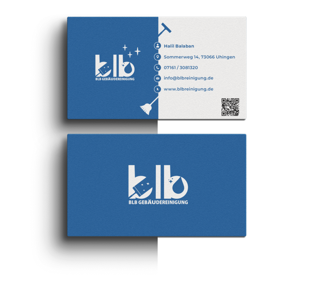 BLB Reinigung - Visitenkarte